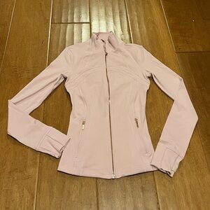 Rose gold lululemon define jacket